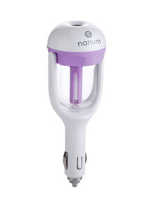 nanum Car Plug Air Humidifier Purple/White