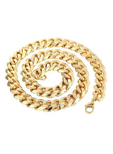 Generic Metal Gold Plated Chain Necklace