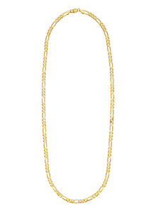 Shining Jewel Italian Fine Gold Link Chain 24-Inch SJ-212202