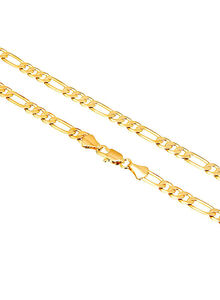 Shining Jewel Italian Fine Gold Link Chain 24-Inch SJ-212202