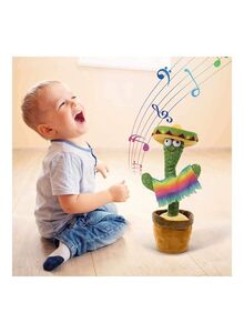 XiuWoo Electric Dancing Plant Cactus Plush Stuffed Toy with Music