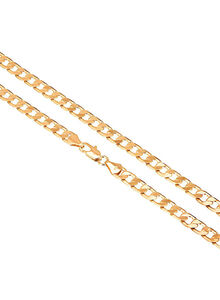 Shining Jewel Italian Imported Fine Gold Plated Link Chain 24-Inch SJ-218602