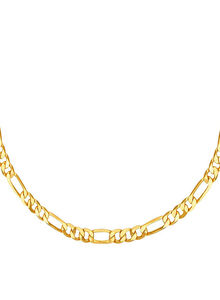 Shining Jewel Fine Yellow Gold Link Chain 24-Inch SJ-212203