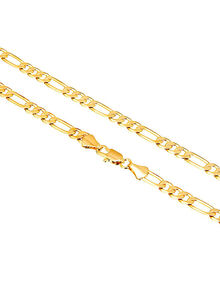 Shining Jewel Fine Yellow Gold Link Chain 24-Inch SJ-212203