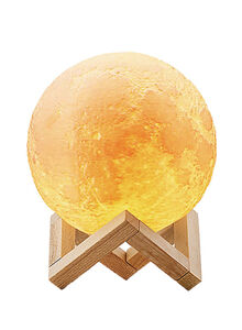 Generic 3D Printing Moon Light Lunar Night Lamp Multicolour 0.59kg