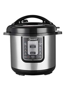 DESSINI Electric Pressure Cooker Model 6 l 1000 W 8008-6L Silver/Black/Blue