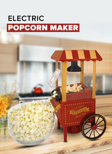 Generic Electric Popcorn Maker 10106715 Red/Yellow