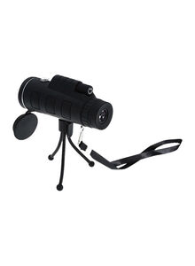 Generic 40x60mm Portable Monocular Telescope With Compass/Mobile Phone Clip/Triangle Support