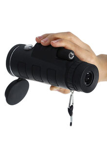 Generic 40x60mm Portable Monocular Telescope With Compass/Mobile Phone Clip/Triangle Support