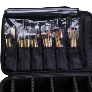 Generic Medium Professional Make-Up Organizer Black