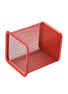 Generic Mesh Pen And Pencil Holder Red