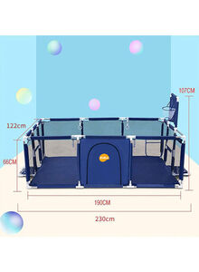 Kidle Playground Safety Barrier Durable Sturdy Easy To Assemble Made With High Quality 230x122x107cm