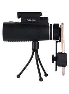 Generic Single Binocular With Phone Clip And Telescopic Stand