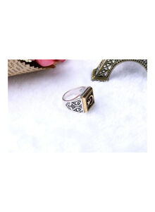 Generic Alloy Rhinestone Studded Ring