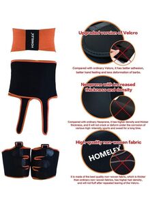 XiuWoo 3-In-1 Thigh Waist Trimmer L-XL