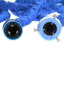 Generic Ultralight Flexible Water Hose Pipe Blue/Black 75feet