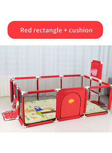 Kidle Playpen With Net With Stainless Steel Frame And Safety Net For Safe Fun Time 230x122x107cm