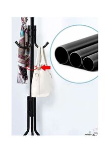 Falpro Multi-Functional Metal Coat Rack Black 172x43centimeter