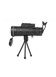 Generic Monocular Telescope Hd Prism Scope Black