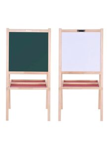 Aibecy Wooden Easel Set Beige/Red/White