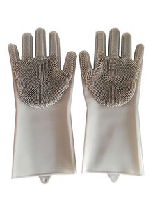 Sharpdo Magic Dishwashing Gloves Grey 33 x 12centimeter