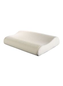 Generic Memory Foam Contour Pillow White 61x36x12.5centimeter