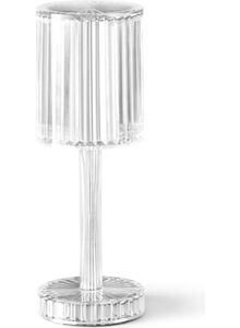 Generic Modern Crystal Table Romantic Night Lamp Clear 30x12x12cm