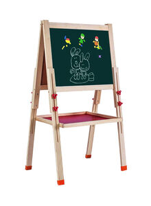 Generic Two Sided Drawing Board With Accessories Multicolour