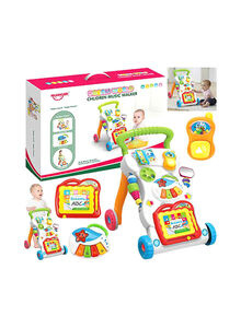 HUANGER Multi-Functional Multicolored Writing, Drawing, Music Walker Assorted 6+ Months 42x34x46cm