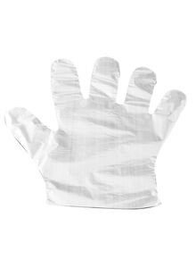 Generic 100-Piece Disposable Glove Set Clear