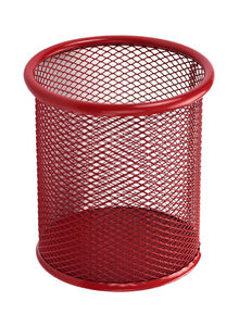 Generic Mesh Pen And Pencil Holder Red