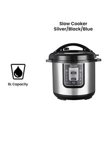 DESSINI Electric Pressure Cooker 8 L 8008-8L Silver/Black/Blue