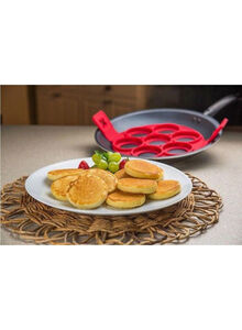 Generic Silicone Pancake Mould Red