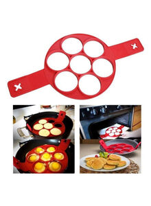 Generic Silicone Pancake Mould Red