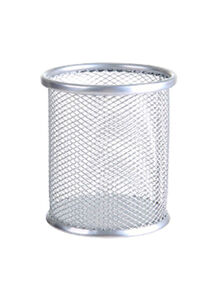 Generic Desktop Pencil Holder Silver