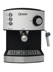 DESSINI Super Automatic Powder Espresso Machine Model 111 DEM111 Black/Silver