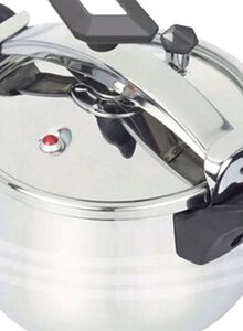 DESSINI Stainless Steel Pressure Cooker Silver/Black 5L