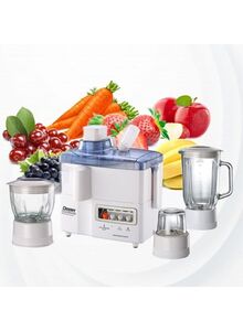 DESSINI 4-In-1 Electric Food Processor 1 l 400 W DS555 White/Blue/Clear