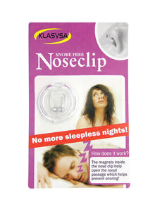Generic Transparent Snore Free Nose Clip