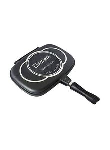 DESSINI Double Grill Pan Black 40cm