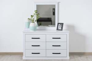 Pan Home Starlock Dressing Table With Mirror