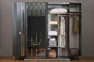 Pan Home Flormar 2 Door Sliding Wardrobe