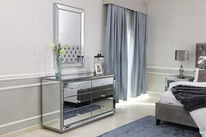 Pan Home Fedex Dressing Table With Mirror