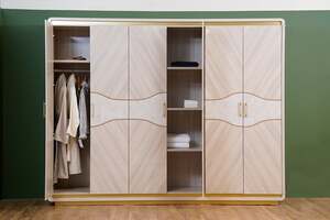 Pan Home Greenfield 6 Door Wardrobe