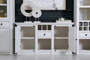 Pan Home Emporio 2-door Sideboard With 1 Drawer Melamine - White