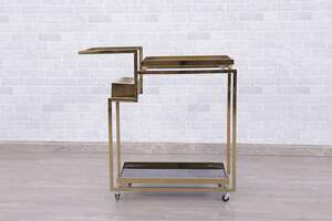 Pan Home Frikiza Serving Trolley - Gold