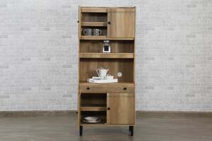 Pan Home Wilbourn 3-door Kitchen Cabinet With 1 Drawer - Natural