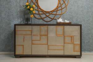 Pan Home Riligan Sideboard Mirror - Brown