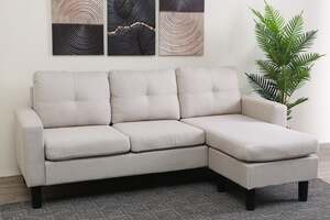 Pan Home Basebell Sectional Sofa