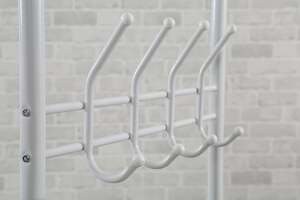 Pan Home Starfall Cloth Hanger With Shelf - White